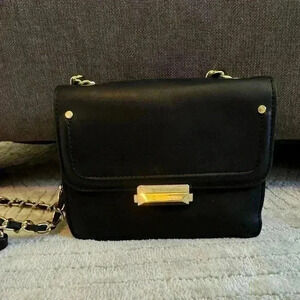 BCBGeneration small black faux leather purse